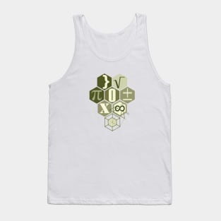 math t-shirt army Tank Top